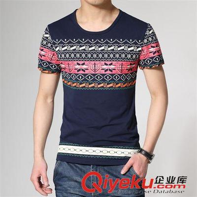 2015夏裝韓版潮流男士短袖T恤 廠家直銷，定義夏季新風(fēng)尚